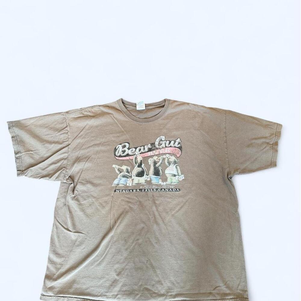 Vintage Bear Gut Beer Niagara Falls T-Shirt β Menβs 2XL